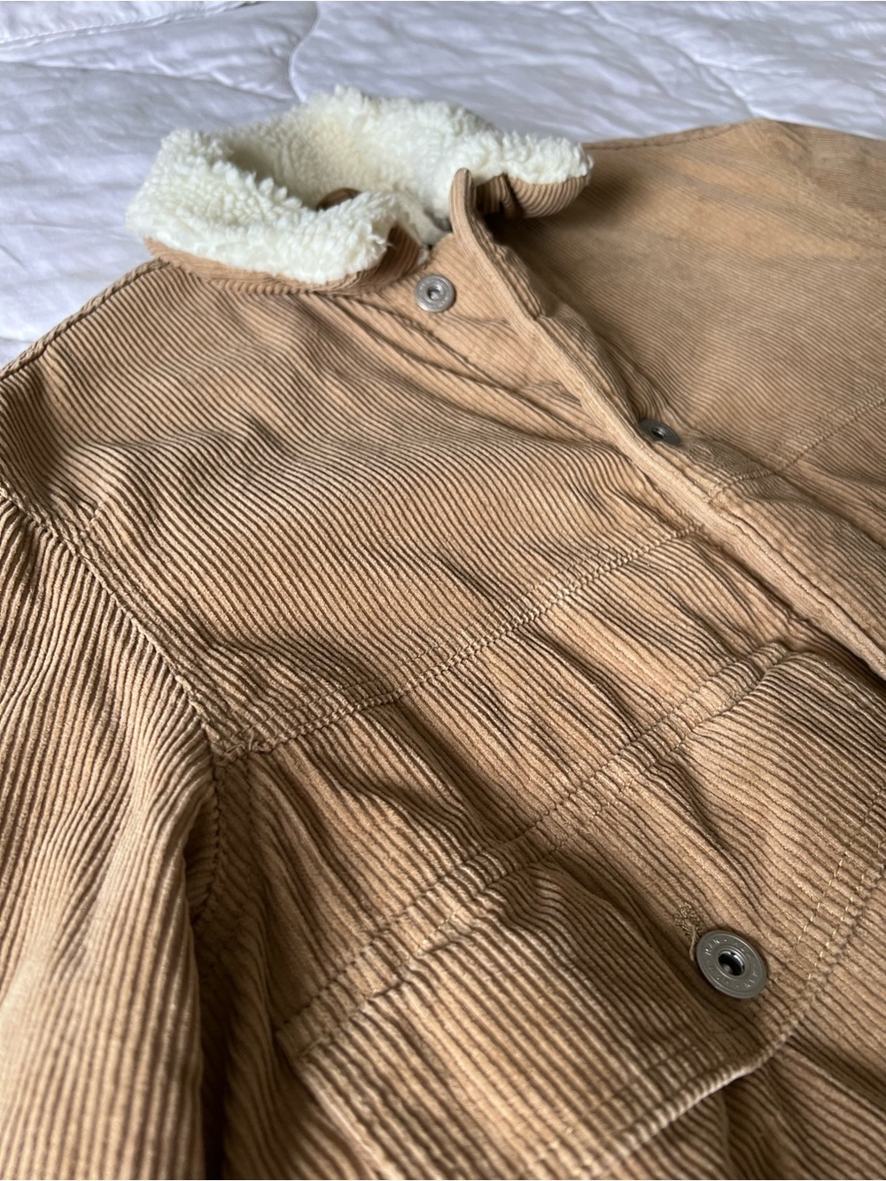 H&M Tan Corduroy Jacket - Picture 2 of 5